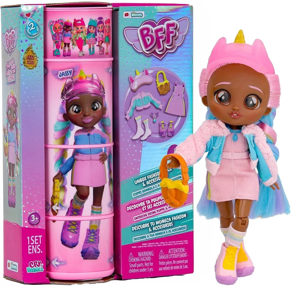 Imc Toys Lėlė Cry Babies BFF Jassy 20 cm 908390