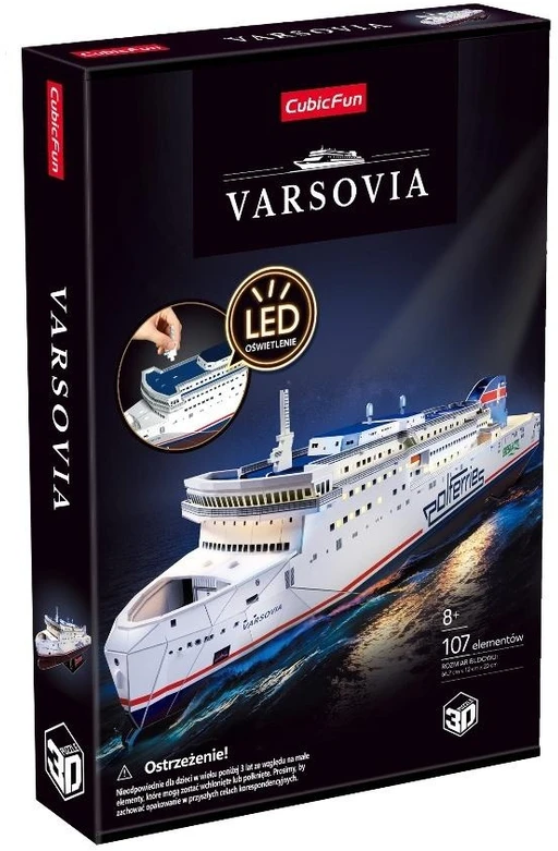 Dėlionė CubicFun Puzzle 3d - prom varsovia