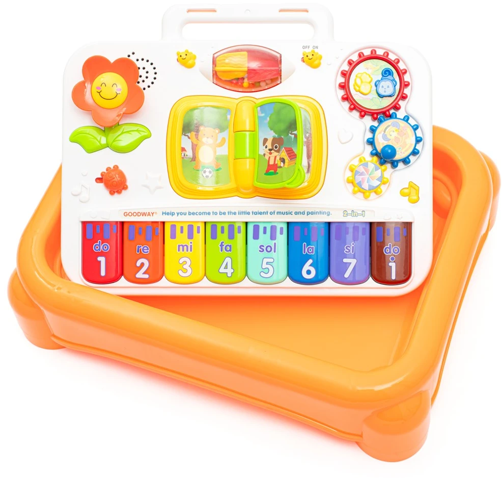 Dėlionė Daugiafunkcis muzikinis mokymosi stalas 3in1 Baby Mix kūdikiams
