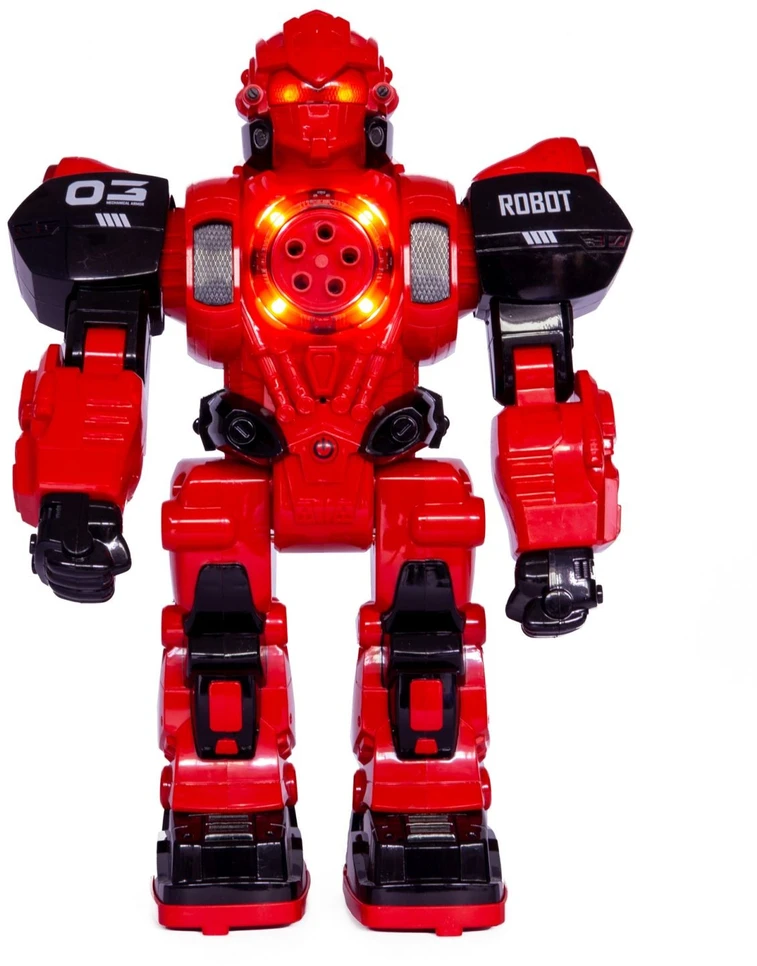 Daugiafunkcis robotas valdomas nuotolinio pulto – garso, judesio ir šviesos funkcijos