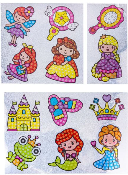 Deimantinė mozaika vaikams princesės motyvas