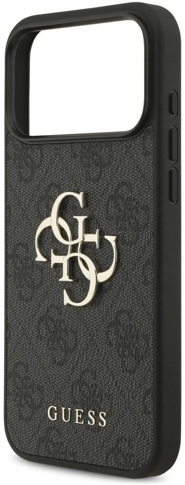 Dėklas Guess 4G Big Logo Case, skirta iPhone 17 Pro Max / 18 Pro Max - Juoda