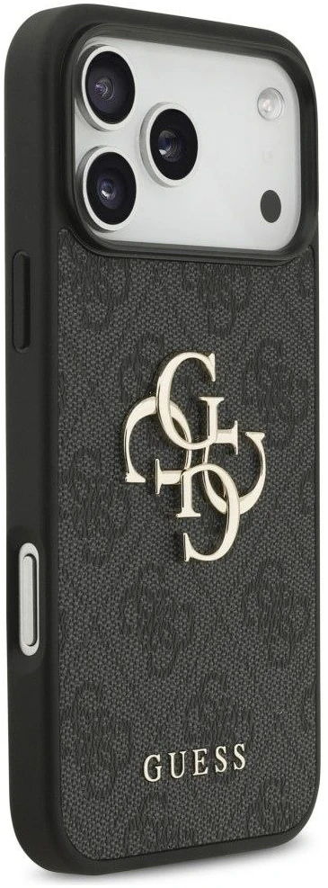 Dėklas Guess 4G Big Logo Case, skirta iPhone 17 Pro Max / 18 Pro Max - Juoda