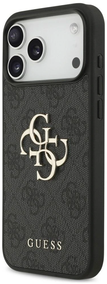 Dėklas Guess 4G Big Logo Case, skirta iPhone 17 Pro Max / 18 Pro Max - Juoda