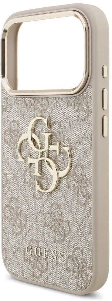 Dėklas Guess 4G Big Logo skirtas iPhone 18 Pro Max / iPhone 17 Pro Max rožinis