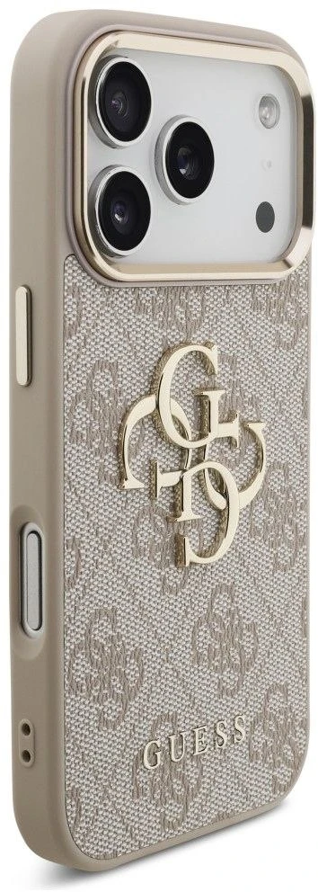 Dėklas Guess 4G Big Logo skirtas iPhone 18 Pro Max / iPhone 17 Pro Max rožinis