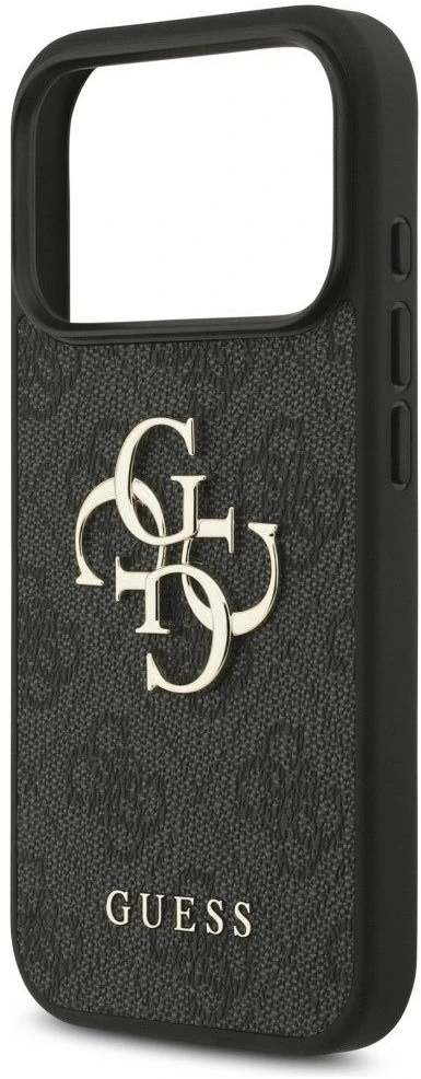 Dėklas Guess 4G Big Logo Case, skirta iPhone 17 Pro / 18 Pro – juoda