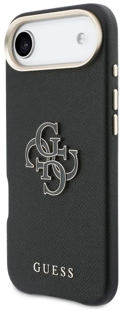 GUESS dėklas IPHONE 17 Air GUHCP17M5PS4RGGK (PU FW Resin Logo) juodas