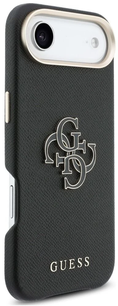 GUESS dėklas IPHONE 17 Air GUHCP17M5PS4RGGK (PU FW Resin Logo) juodas