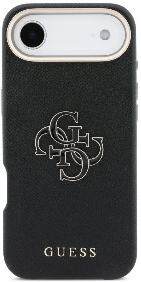 GUESS dėklas IPHONE 17 Air GUHCP17M5PS4RGGK (PU FW Resin Logo) juodas