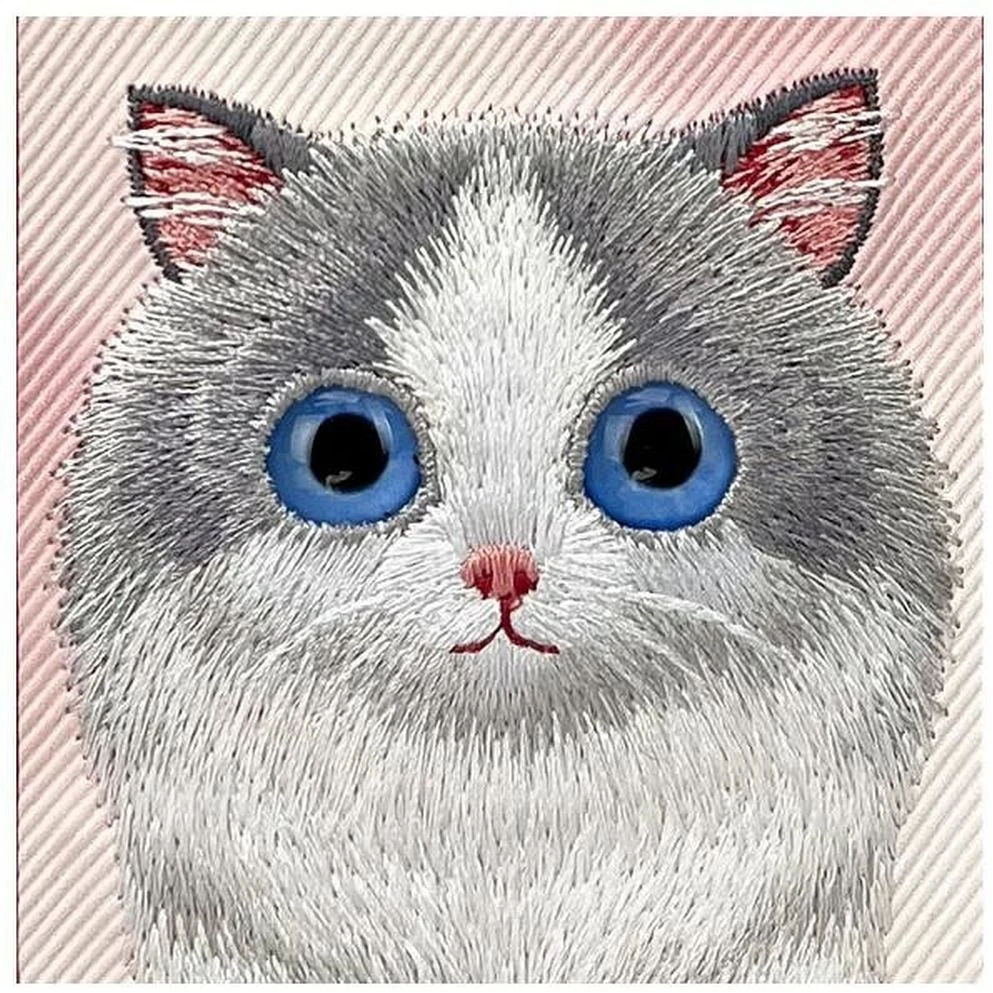 Nimmy Apple iPhone 16 Pro 6.3 dėklas telefonui rožinės spalvos Big Eyed Pet 2.0 Cat