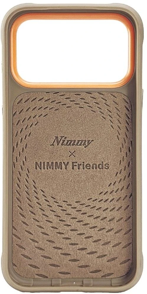 NIMMY dėklas BIG EYED TEDDY POODLE, skirtas IPHONE 18 Pro Max/17 Pro Max, ruda