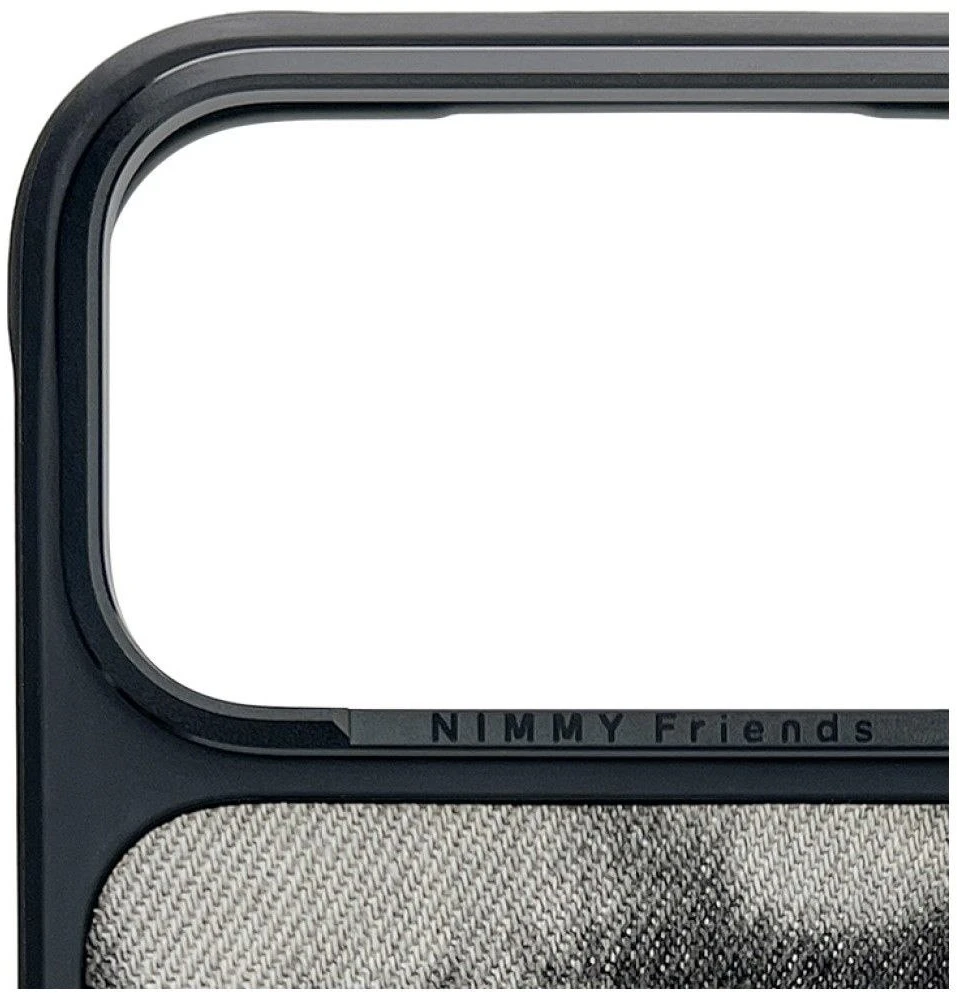 NIMMY dėklas GENTLE PETS SERIES DOG, suderinamas su MagSafe, skirtas IPHONE 18 Pro/17 Pro, juodas