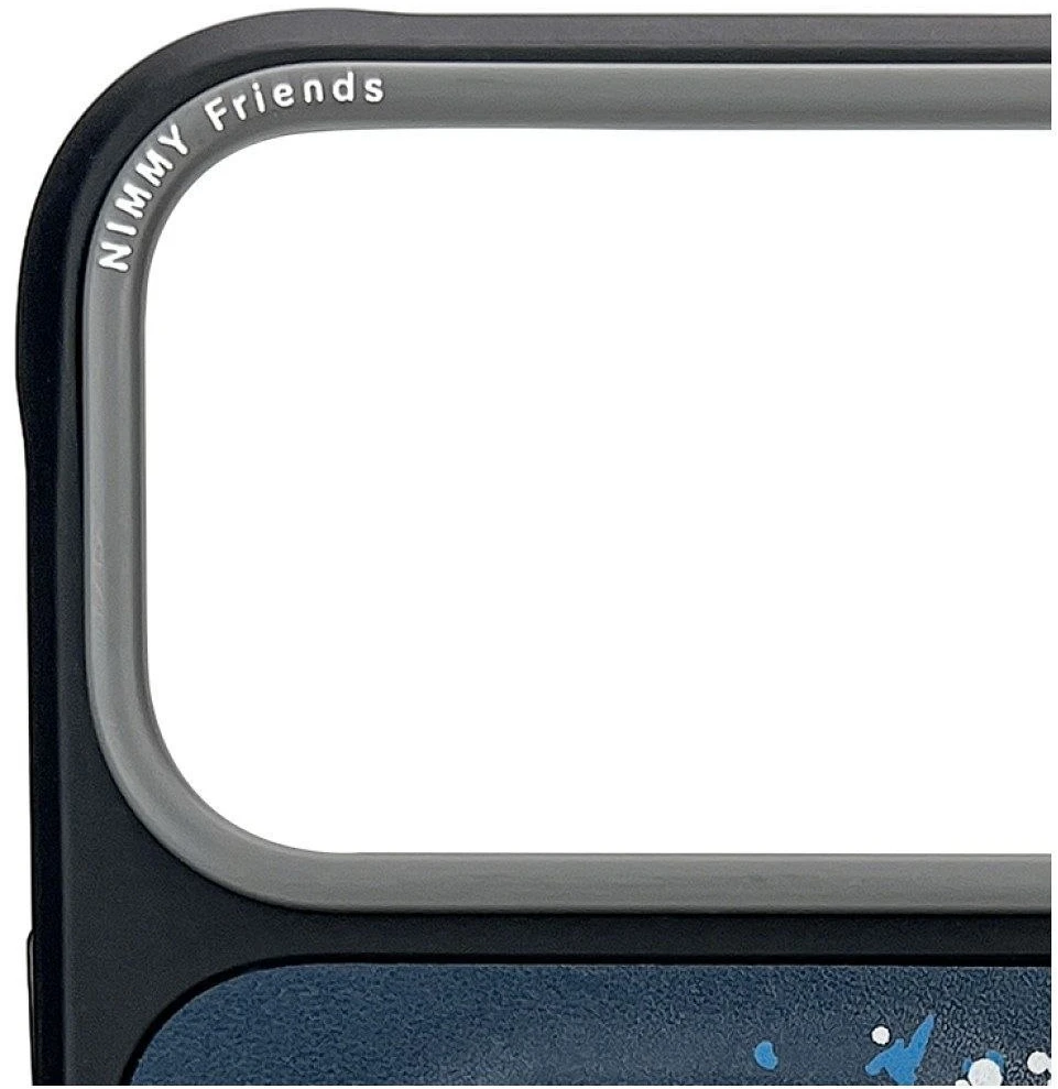 NIMMY dėklas HORSE, suderinamas su MagSafe, skirtas IPHONE 18 Pro Max/17 Pro Max, tamsiai mėlynas