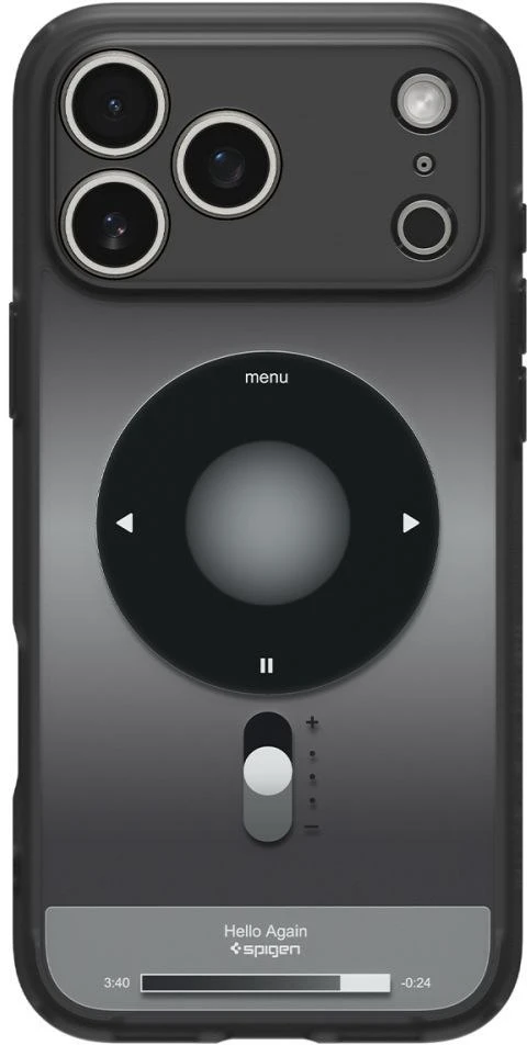 Dėklas Spigen Ultra Hybrid MagSafe Case for iPhone 18 Pro / 17 Pro - Juodas