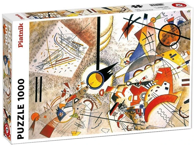 PIATNIK Dėlionė 1000 vnt. - Vasilijus Kandinskis: Šurmuliuojanti akvarelė, 1923 m.