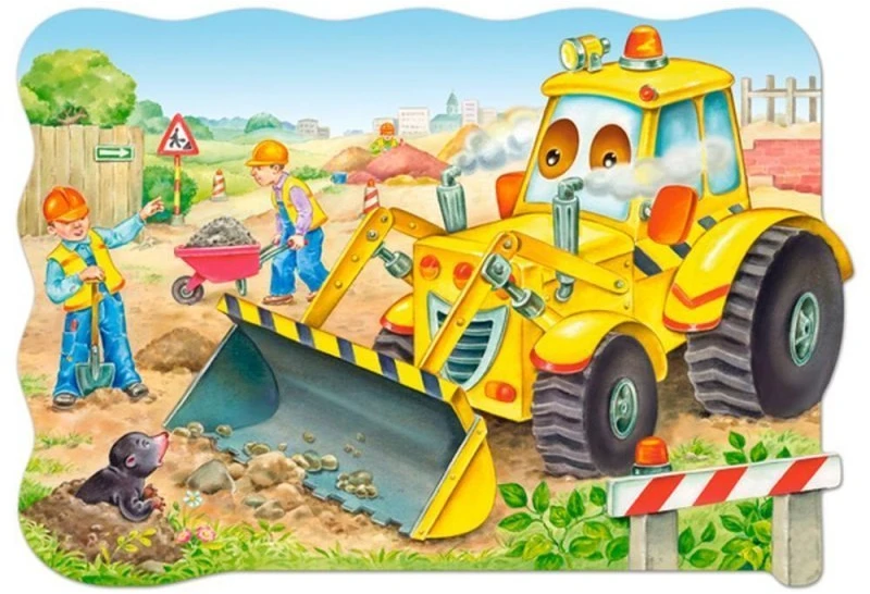 Castorland Dėlionė 20 vnt. - Buldozeris