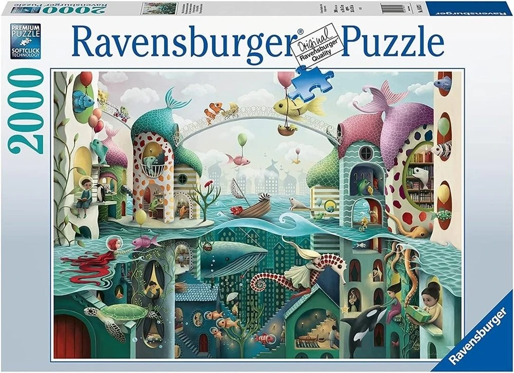 Ravensburger Dėlionė 2000 vnt. - Jei žuvys galėtų kalbėti