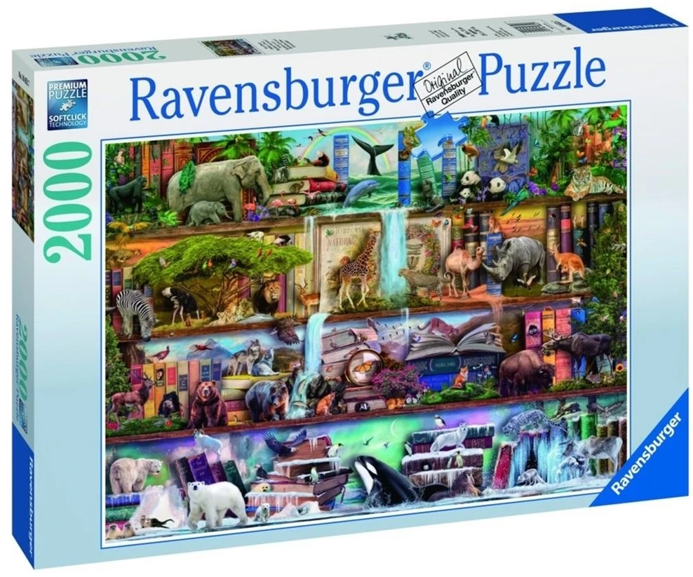 Ravensburger Dėlionė 2000 vnt. - Laukinių gyvūnų karalystė