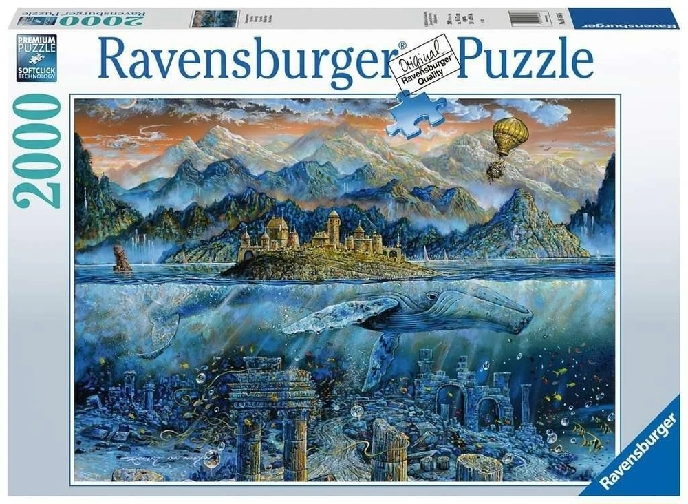 Ravensburger Dėlionė 2000 vnt. - Banginis