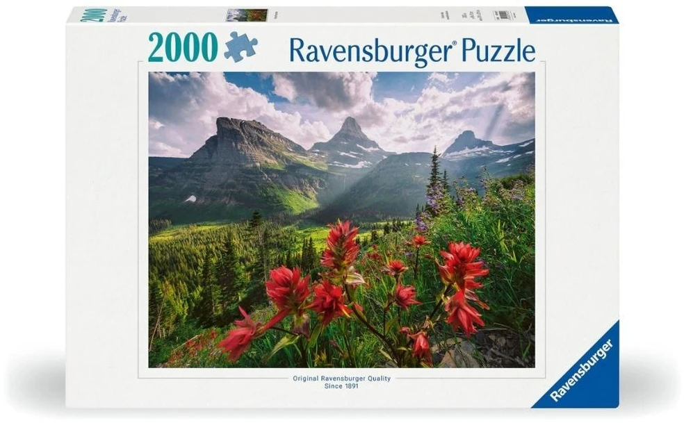 Ravensburger Dėlionė 2000 vnt. - Kalnai