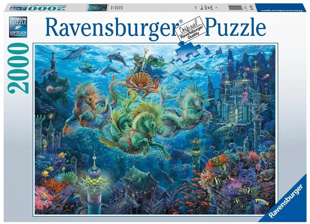 Ravensburger Dėlionė 2000 vnt. - Po vandeniu