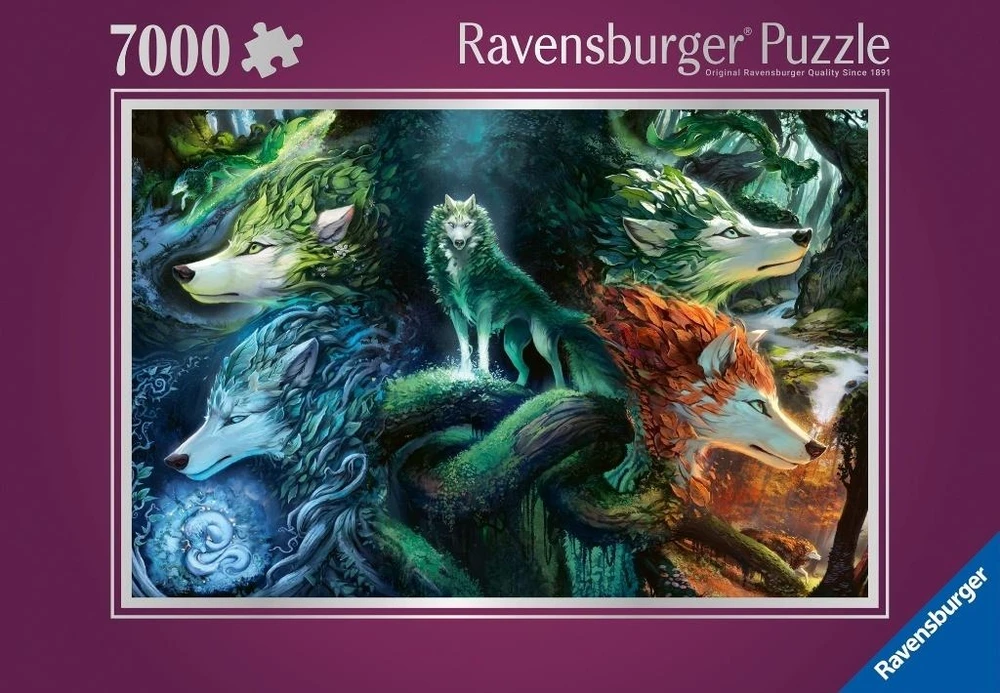 Ravensburger Dėlionė 7000 vnt. - Miško šnabždesiai