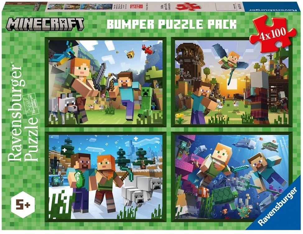 Ravensburger Dėlionė 400 vnt. - Minecraft