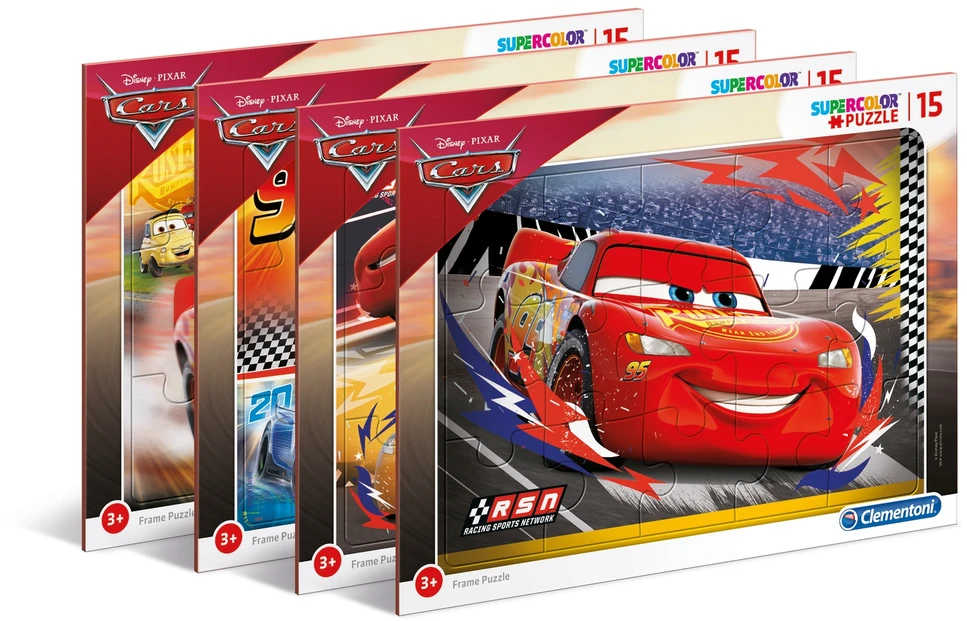 Dėlionė Clementoni Cars Racer Edge 15 det