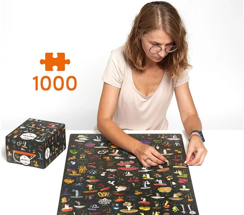 CzuCzu Dėlionė 1000 vnt. - Grybai