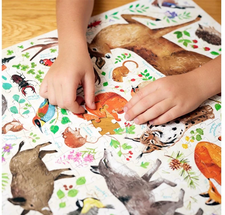 Dėlionė CzuCzu Explorer's Puzzle Wildlife 7+ ZA6103