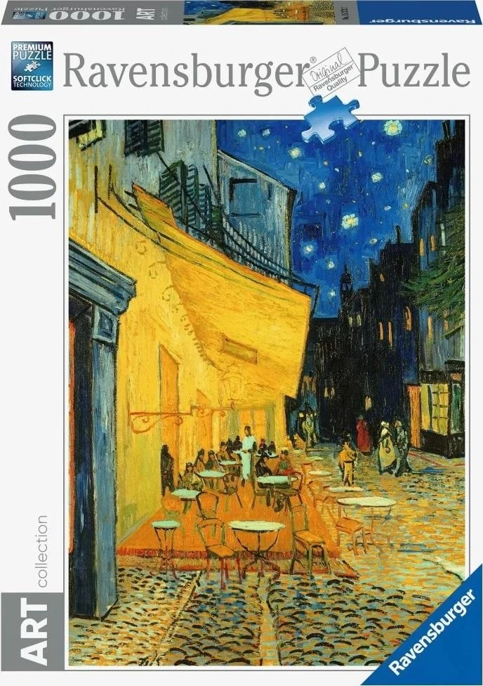 Ravensburger Dėlionė 1000 vnt. - Vincentas van Gogas: Kavinės terasa naktį