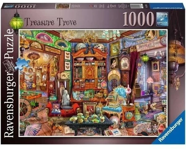 Ravensburger Dėlionė 1000 vnt. - Lobių kambarys