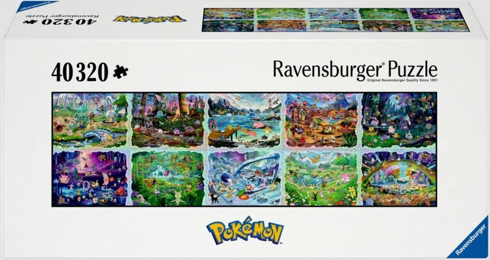 Dėlionė Ravensburger 2D galvosūkis Pokemon 40320