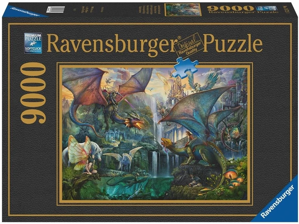 Ravensburger Dėlionė 9000 vnt. - Drakonai