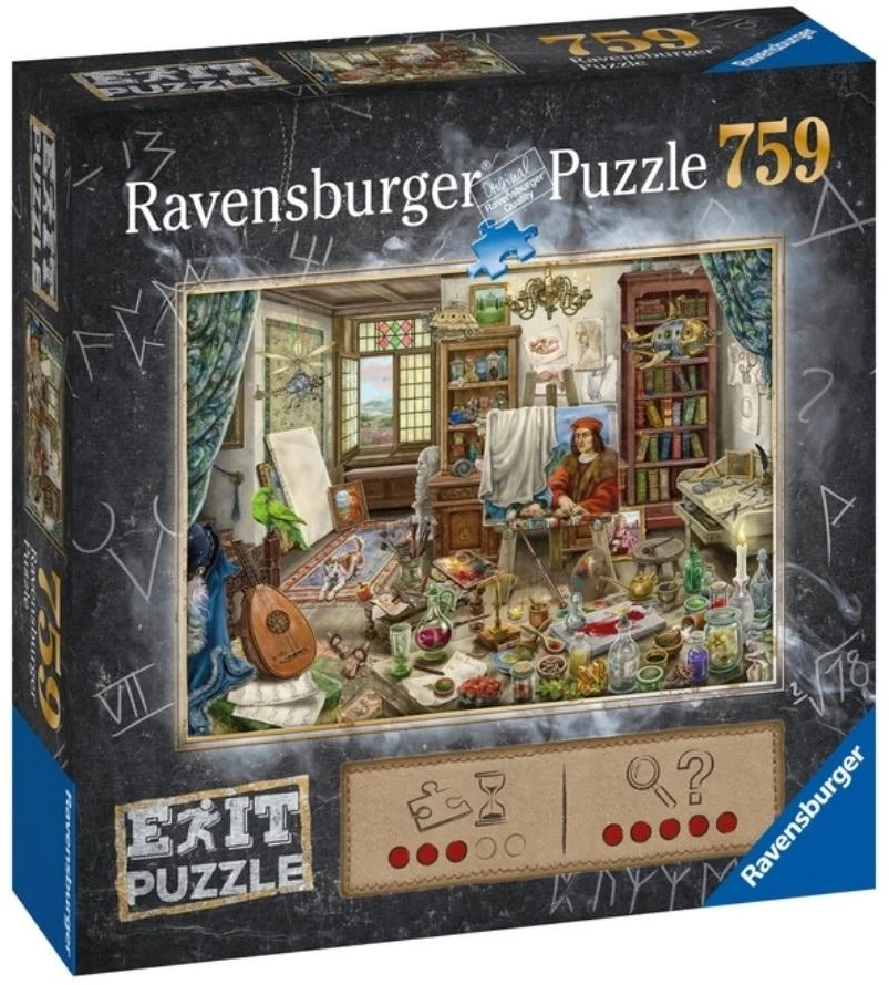 Ravensburger EXIT Dėlionė 759 vnt. - Menų studija