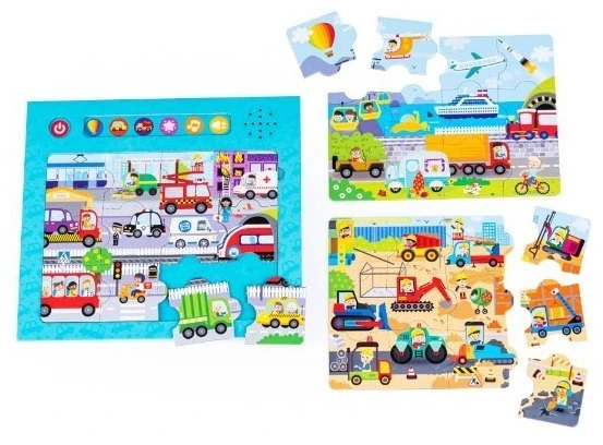 Dėlionė Dumel Discovery Garsai aplink mus Transporto priemonės