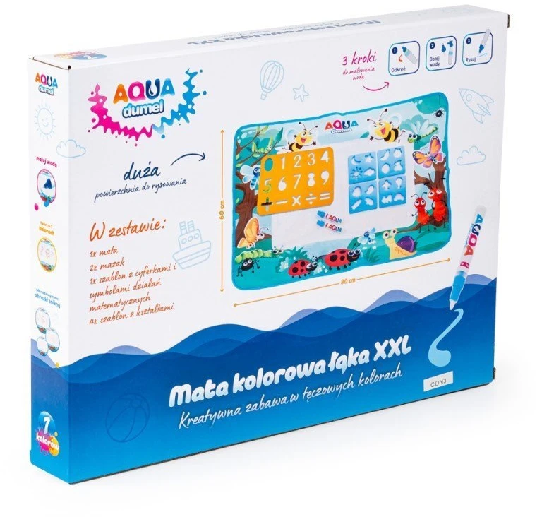 Dumel AQUA DA 30017 Didelis vandens kilimėlis 80/60 cm