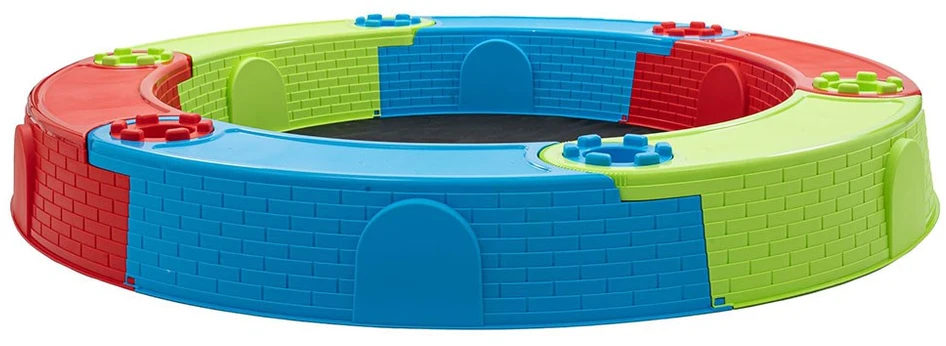 Didelė plastikinė sulankstoma smėlio dėžė NEW BABY CASTLE, 170 cm