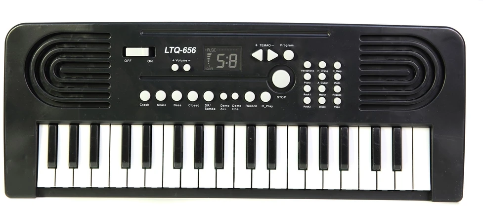 Dideli organkai, klaviatūra su mikrofonu
