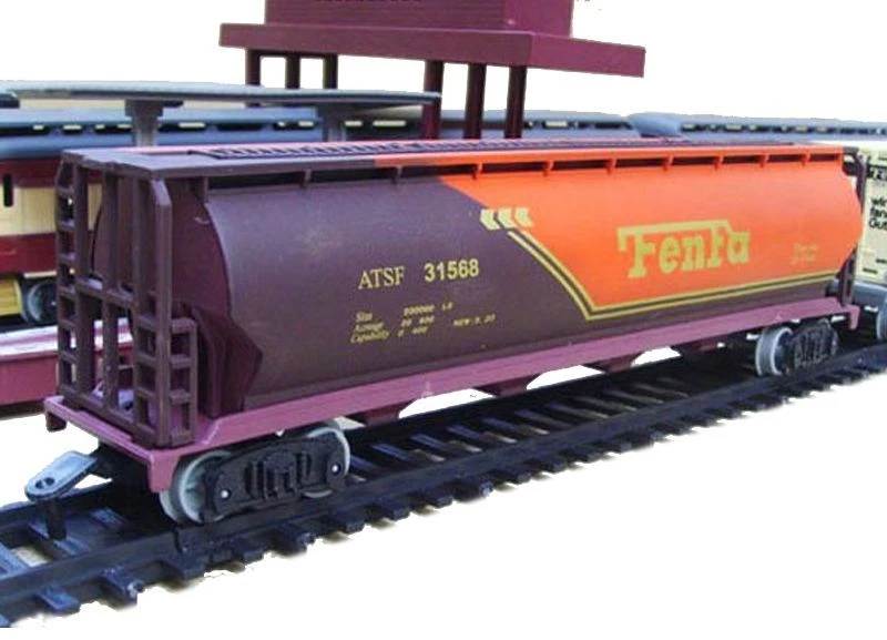 Didelis elektrinis Fenfa 1601A traukinio rinkinys su 7 vagonais
