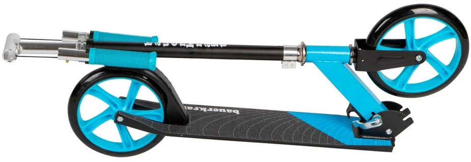 Bauerkraft Miesto paspirtukas vaikams ir paaugliams, sulankstomas, reguliuojamo aukščio 85,5–95,5 cm, ratukai 200 mm
