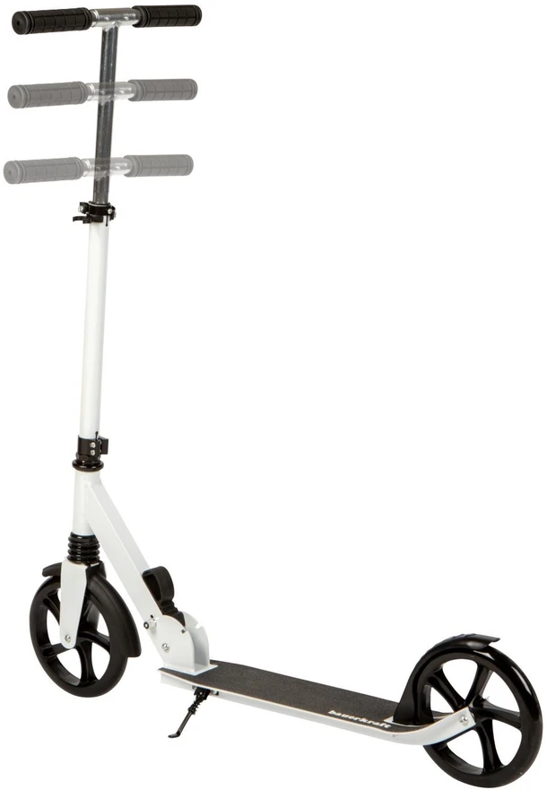 Bauerkraft Miesto paspirtukas vaikams ir paaugliams, sulankstomas, reguliuojamo aukščio 95-105 cm, ratukai 200 mm