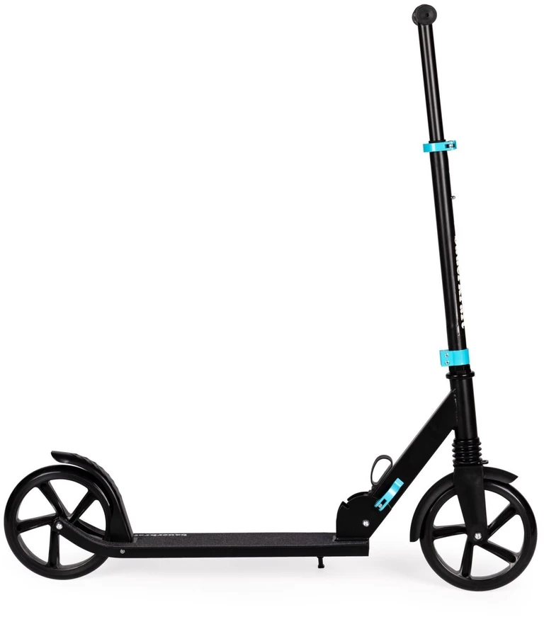 Bauerkraft Miesto paspirtukas vaikams ir paaugliams, sulankstomas, reguliuojamo aukščio 95-105 cm, ratukai 200 mm