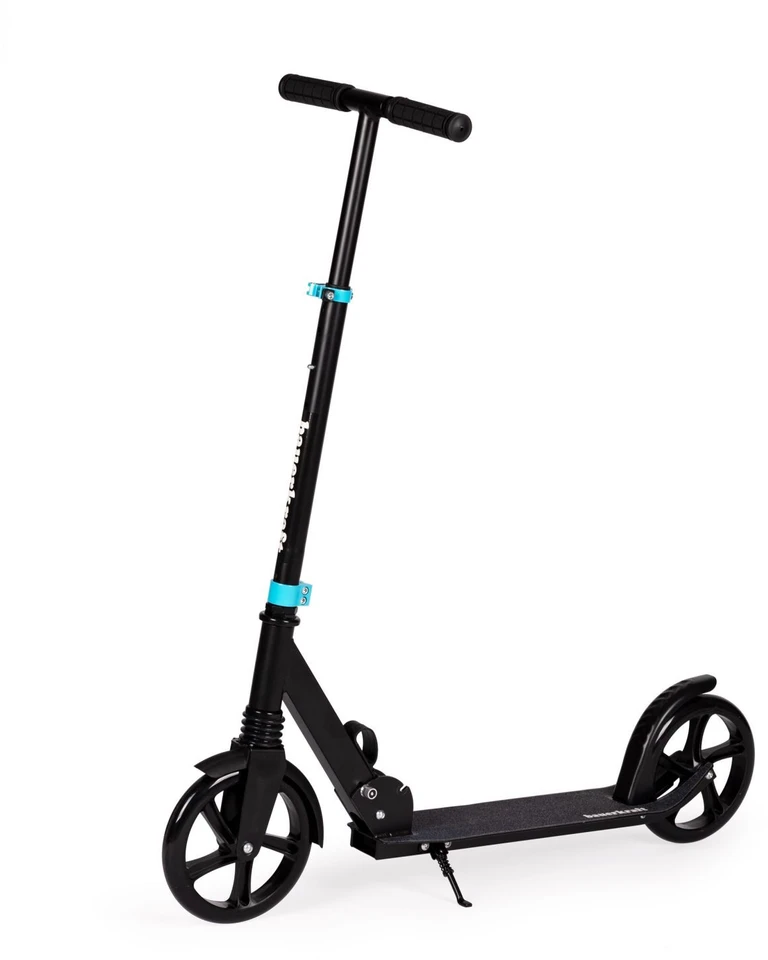 Bauerkraft Miesto paspirtukas vaikams ir paaugliams, sulankstomas, reguliuojamo aukščio 95-105 cm, ratukai 200 mm