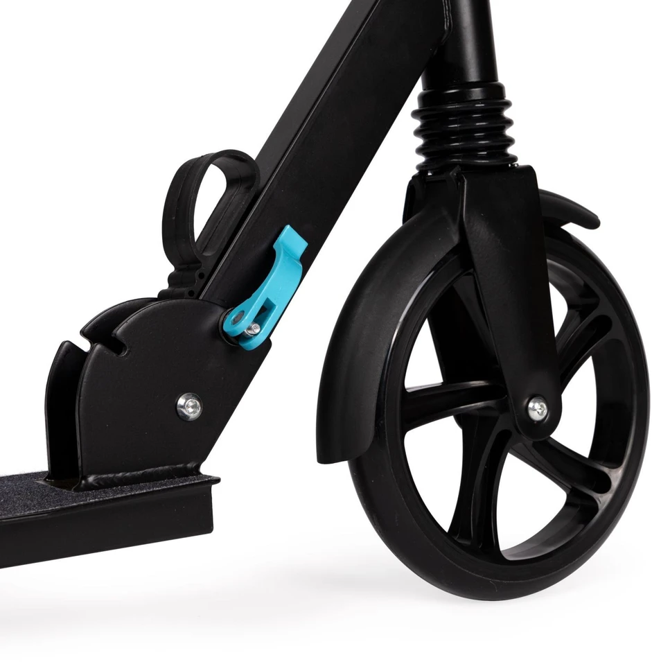 Bauerkraft Miesto paspirtukas vaikams ir paaugliams, sulankstomas, reguliuojamo aukščio 95-105 cm, ratukai 200 mm