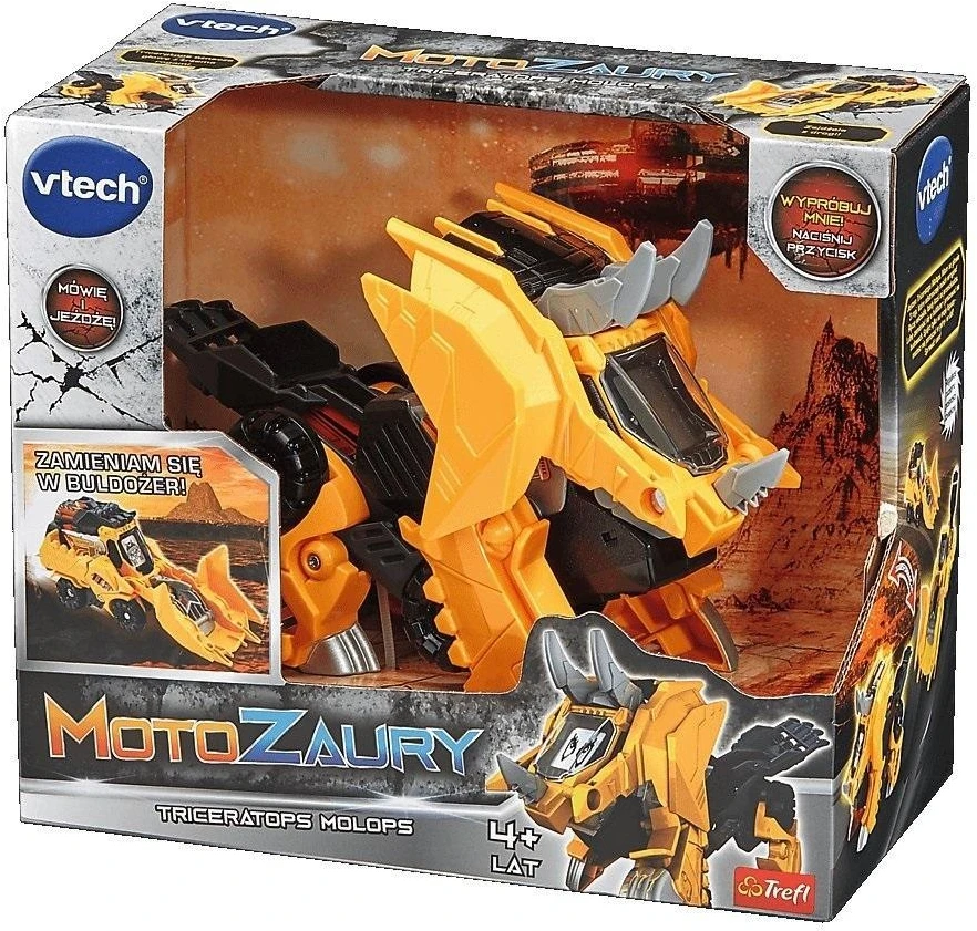 VTECH 61942 Motozaurai - Triceratops Molops