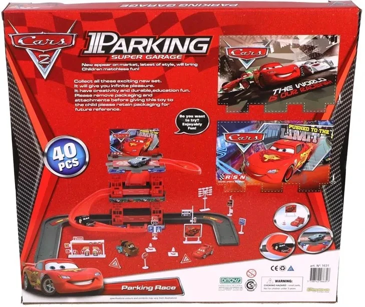 Disney Cars Parking Super Garage 6317