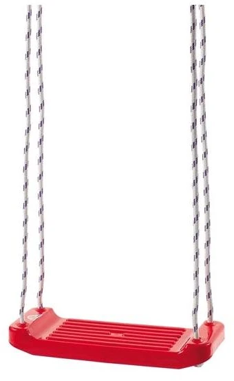 Dorex Geltonos plastikinės sūpynės su virvėmis 42x17x5 cm