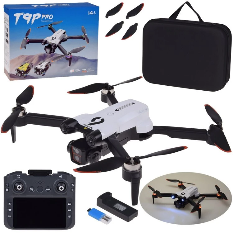 Jokomisiada Drone with camera - remote-controlled quadrocopter + memory card RC0756